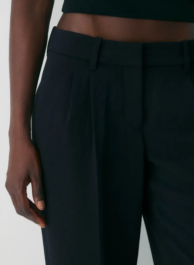 Pantalón Effortless Pant™ Curve-Fit de talle bajo – Crepette™ Pantalón Effortless Pant™ Curve-Fit de talle bajo – Crepette™