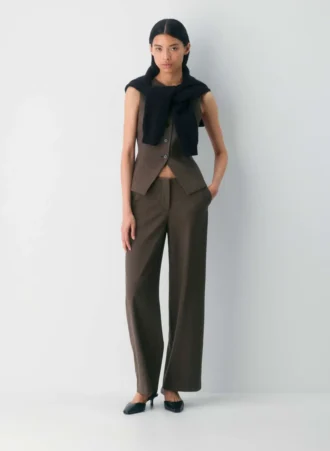 Pantalón Ensemble Lo-Rise – Sarga