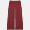 Pantalón palazzo de felpa Mega Lo-rise Pantalón palazzo de felpa Mega Lo-rise