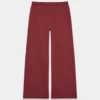 Pantalón palazzo de felpa Mega Lo-rise Pantalón palazzo de felpa Mega Lo-rise