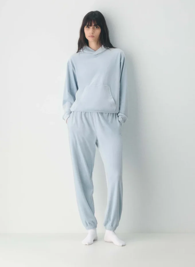 Pantalones de chándal de terciopelo Skylar Pantalones de chándal de terciopelo Skylar