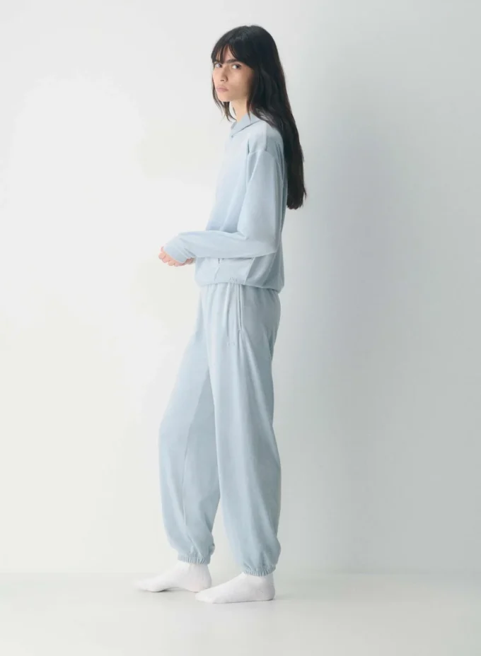 Pantalones de chándal de terciopelo Skylar Pantalones de chándal de terciopelo Skylar