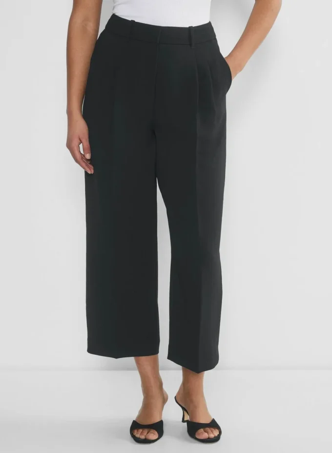 Pantalones Effortless Pant™ Curve-fit Cropped – Crepette™ Pantalones Effortless Pant™ Curve-fit Cropped – Crepette™