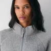 Polartec® Thermal Pro™ Sudadera con cuello alto y cremallera Raglan Polartec® Thermal Pro™ Sudadera con cuello alto y cremallera Raglan