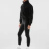 Seasons Mockneck Zip-up