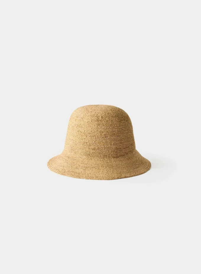 Sombrero de rafia Sunbeam con ala mini
