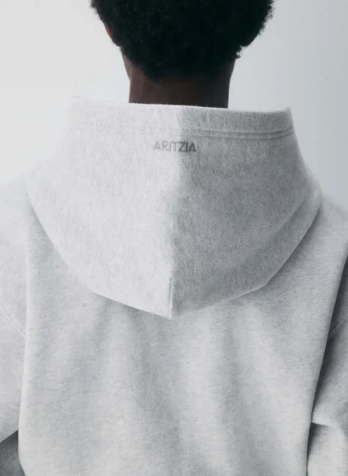 Sudadera con capucha corta y cómoda de felpa Sudadera con capucha corta y cómoda de felpa