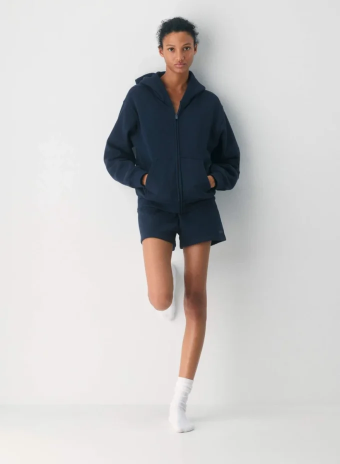 Sudadera con capucha Perfect Zip de felpa Cozy Sweatfleece Sudadera con capucha Perfect Zip de felpa Cozy Sweatfleece