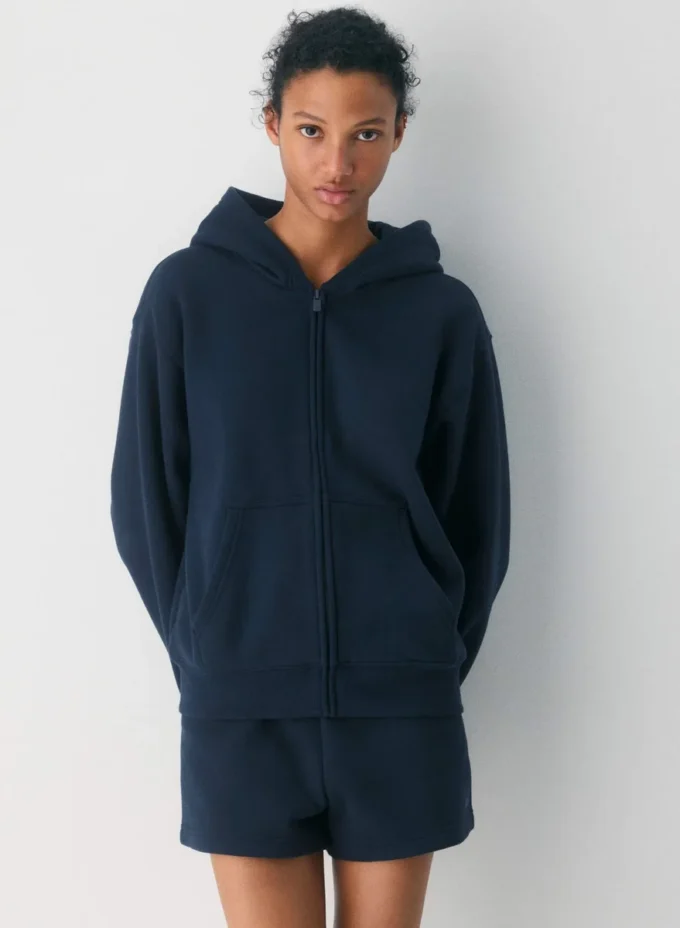 Sudadera con capucha Perfect Zip de felpa Cozy Sweatfleece Sudadera con capucha Perfect Zip de felpa Cozy Sweatfleece