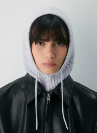 Sudadera con capucha Rib