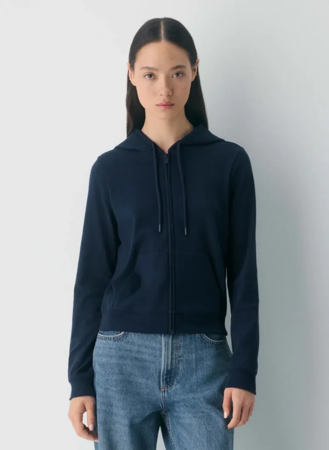 Sudadera con capucha y cremallera BestHug™ Posy