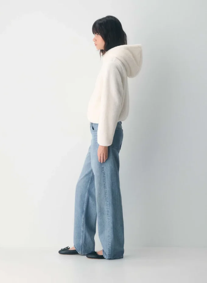 Sudadera con capucha y cremallera Larkspur
