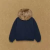 Sudadera con capucha y cremallera mega oversize