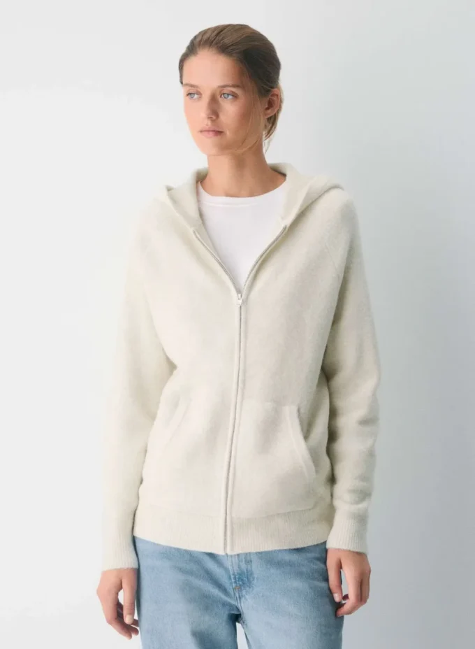 Sudadera con capucha y cremallera Newbury
