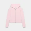 Sudadera con capucha y cremallera Nicole Velour