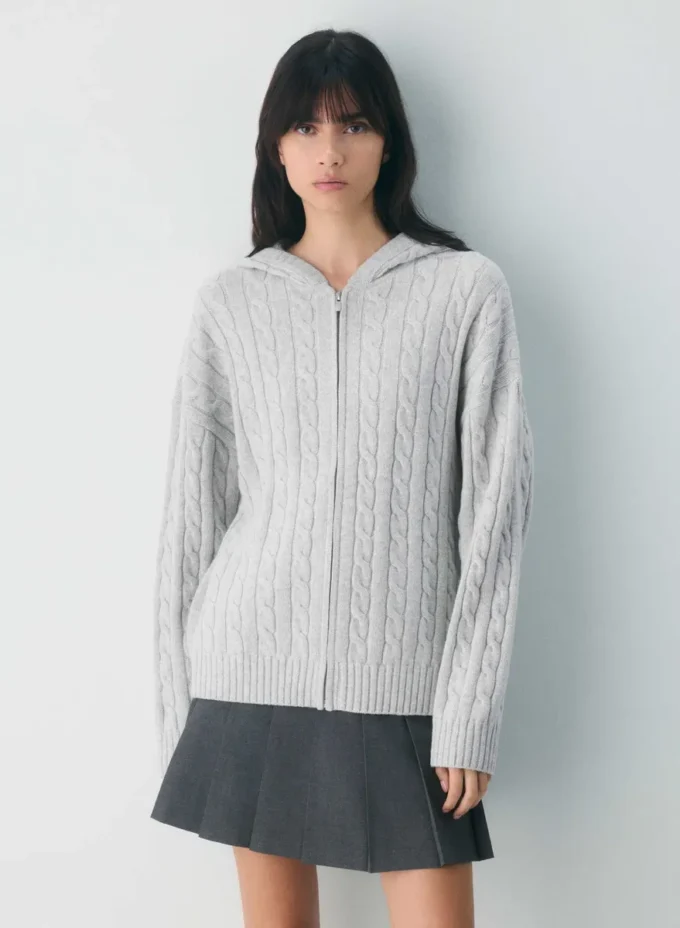 Sudadera con capucha y cremallera Octavia Hip