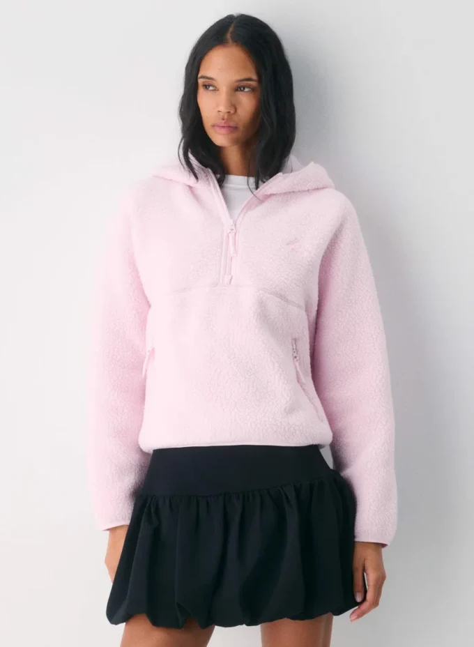 Sudadera con capucha y media cremallera Polartec® Thermal Pro®