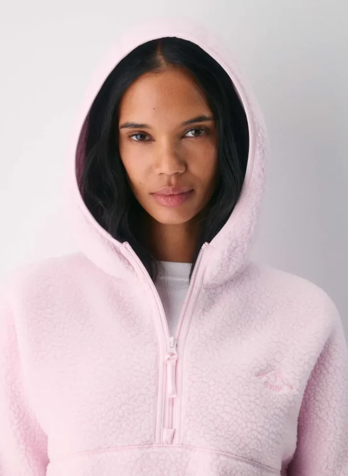 Sudadera con capucha y media cremallera Polartec® Thermal Pro®