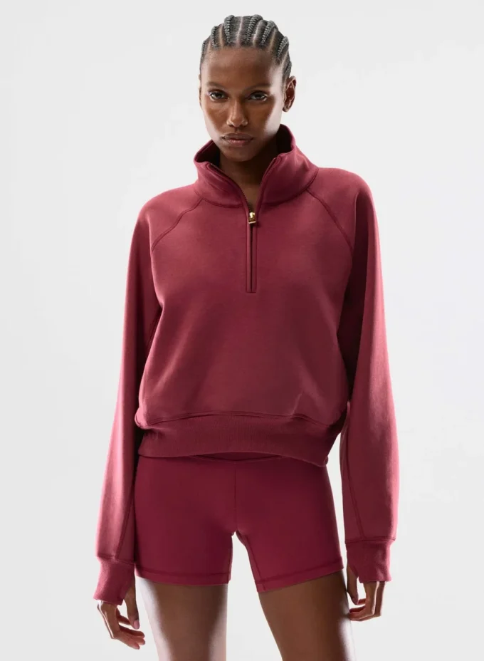 Sudadera con cremallera 1/2 Tempo de FormaFleece™