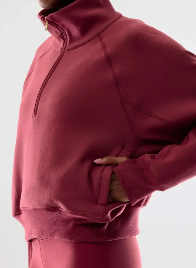 Sudadera con cremallera 1/2 Tempo de FormaFleece™