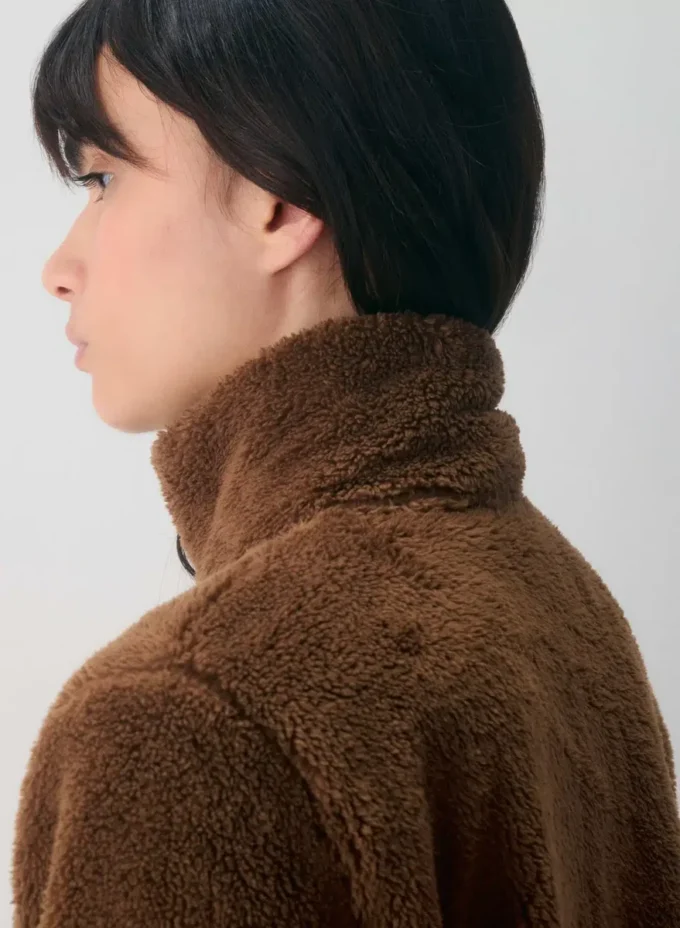 Sudadera con cremallera y cuello alto Snowdrop Sudadera con cremallera y cuello alto Snowdrop