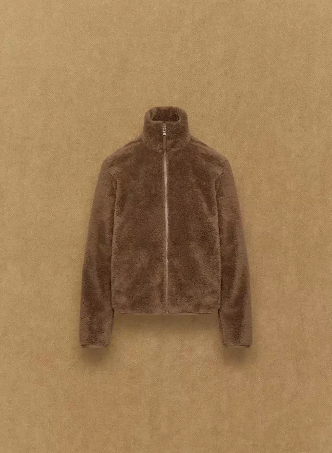 Sudadera con cremallera y cuello alto Snowdrop Sudadera con cremallera y cuello alto Snowdrop