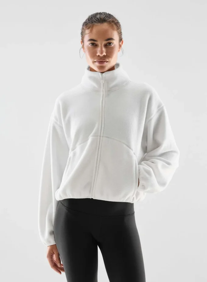 Sudadera con cuello alto y cremallera Plateau Sudadera con cuello alto y cremallera Plateau