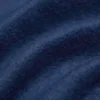 Sudadera corta y cómoda con cuello alto y media cremallera Sudadera corta y cómoda con cuello alto y media cremallera