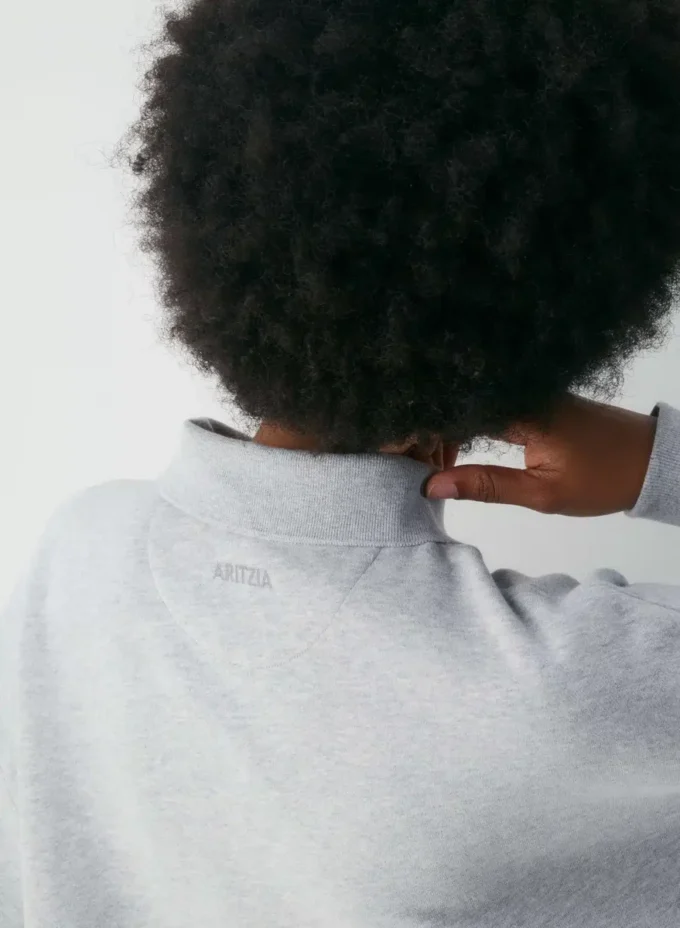 Sudadera polo boyfriend Cozy Sweatfleece Sudadera polo boyfriend Cozy Sweatfleece