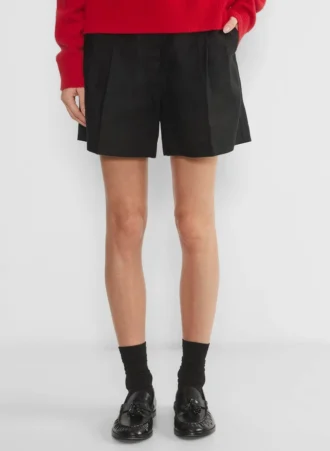 The Effortless Short™ Lino hasta la mitad del muslo