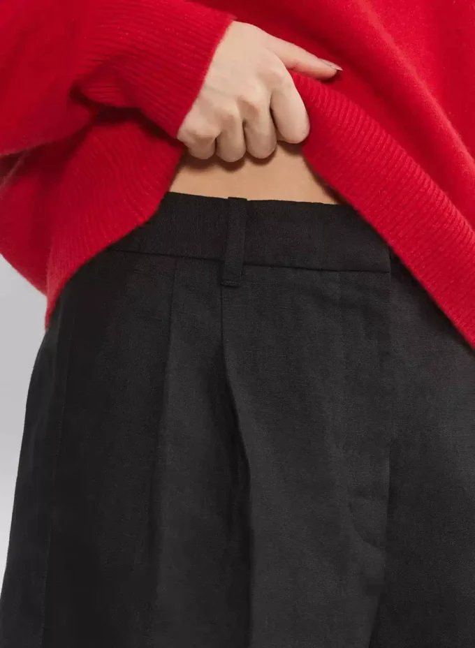 The Effortless Short™ Lino hasta la mitad del muslo The Effortless Short™ Lino hasta la mitad del muslo