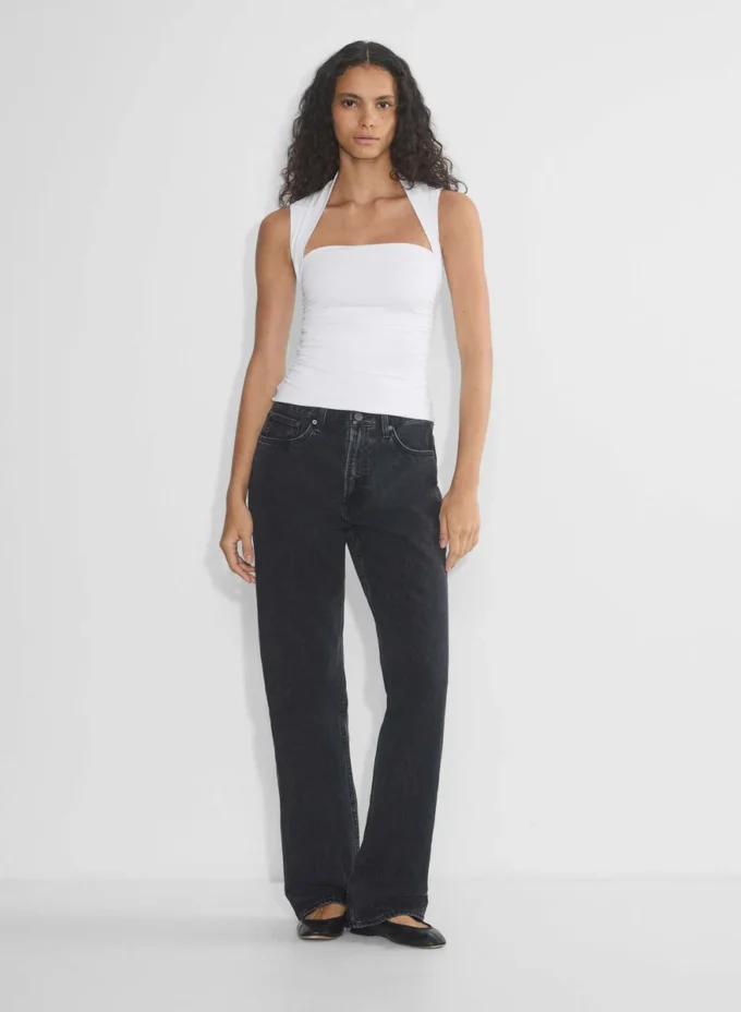 Top Casual Contour Flourish