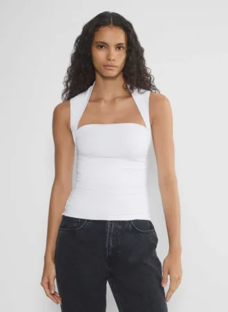 Top Casual Contour Flourish