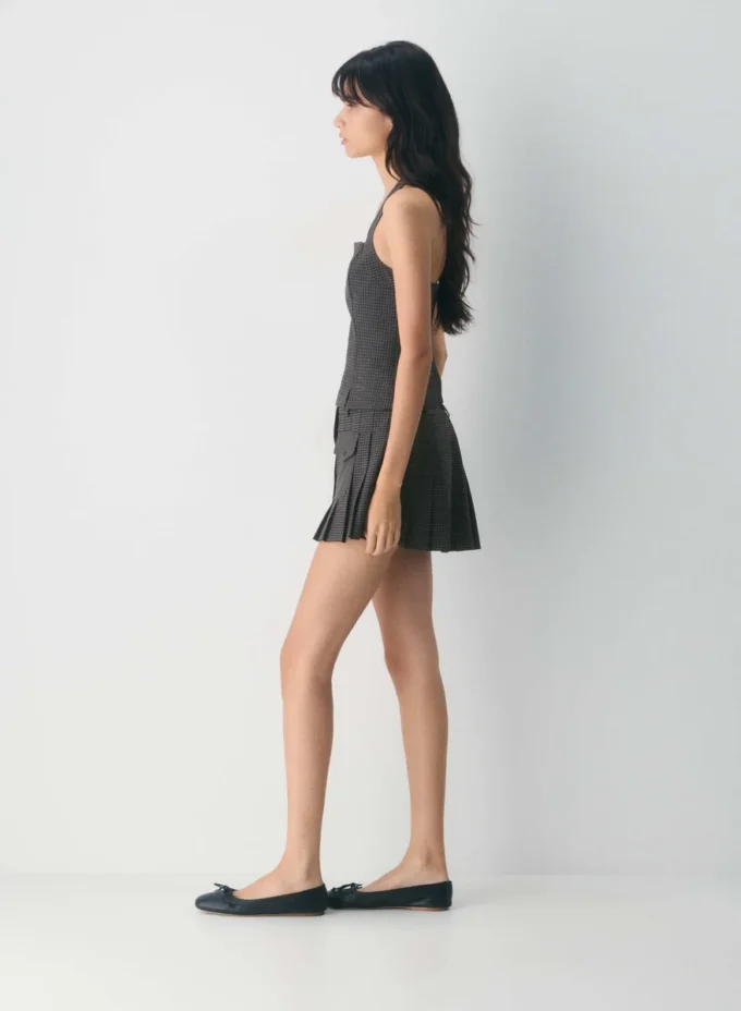 Top halter de gala