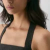 Top halter de gala