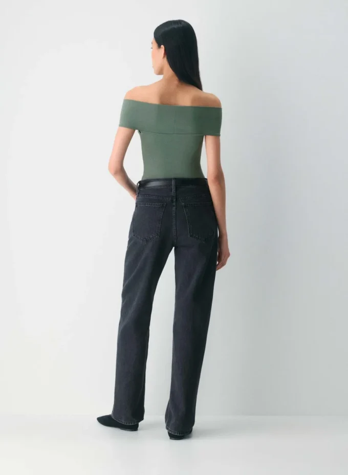Top original Contour Twist con hombros descubiertos Top original Contour Twist con hombros descubiertos
