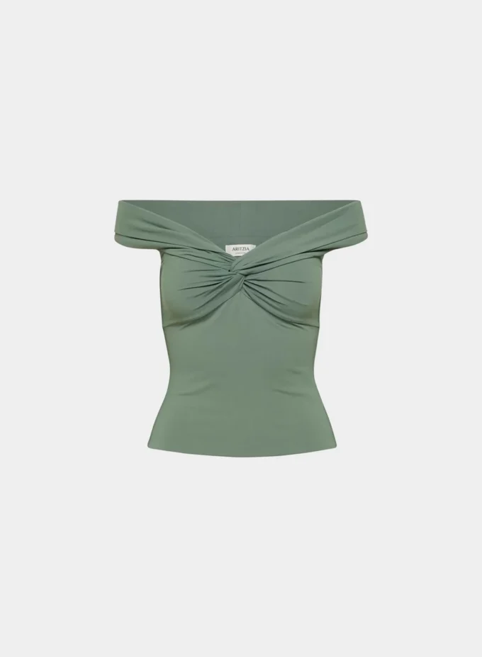 Top original Contour Twist con hombros descubiertos Top original Contour Twist con hombros descubiertos
