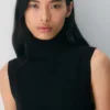 Vestido de lana y cachemira de Flandes