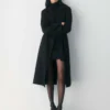 Vestido de lana y cachemira de Flandes