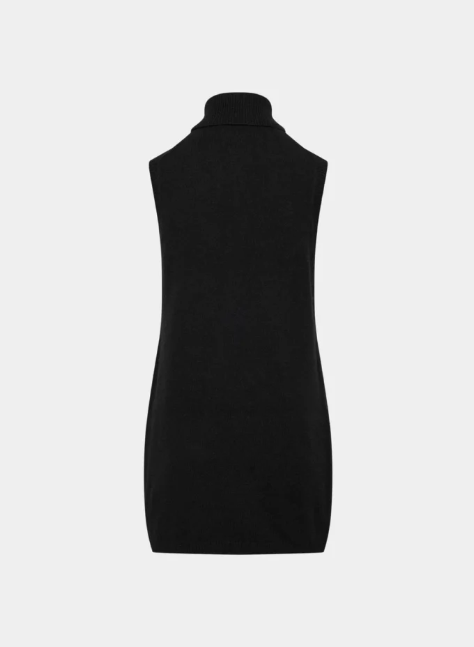 Vestido de lana y cachemira de Flandes