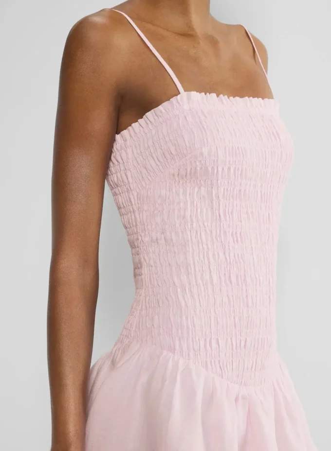 Vestido de lino Corinne