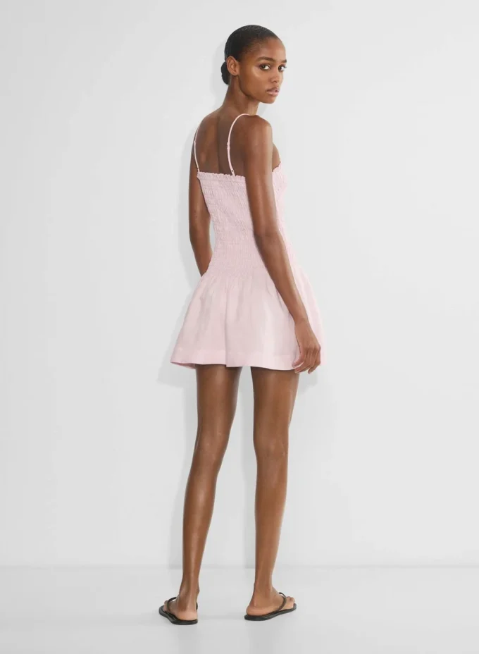 Vestido de lino Corinne