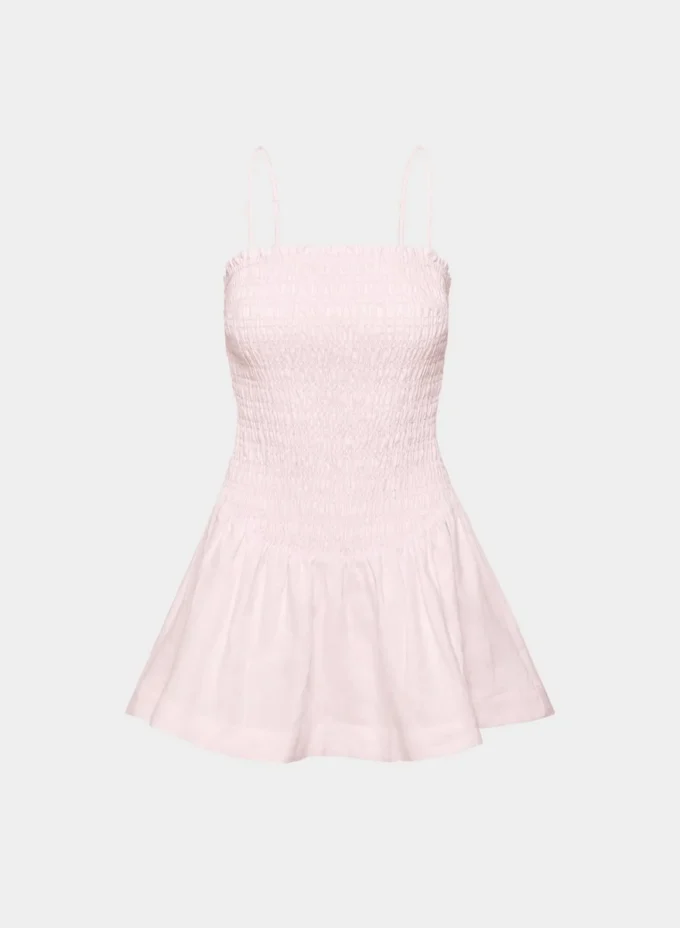 Vestido de lino Corinne