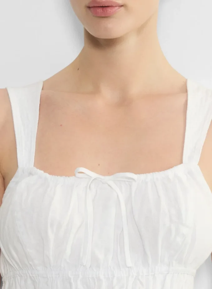 Vestido de lino Martine