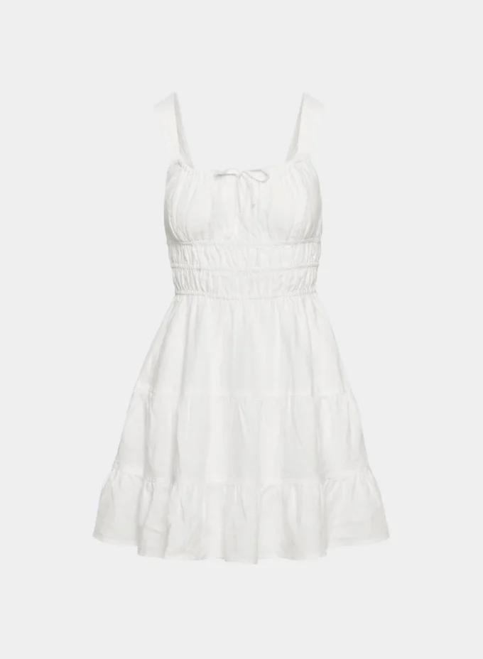 Vestido de lino Martine