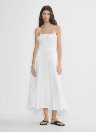 Vestido de lino Portea