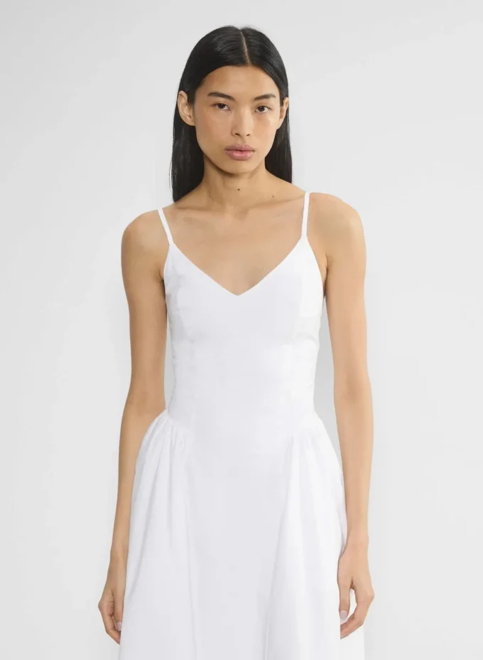 Vestido de popelín Technique