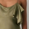 Vestido de satén Cannelle Vestido de satén Cannelle