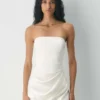 Vestido de satén Showtime