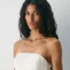 Vestido de satén Showtime